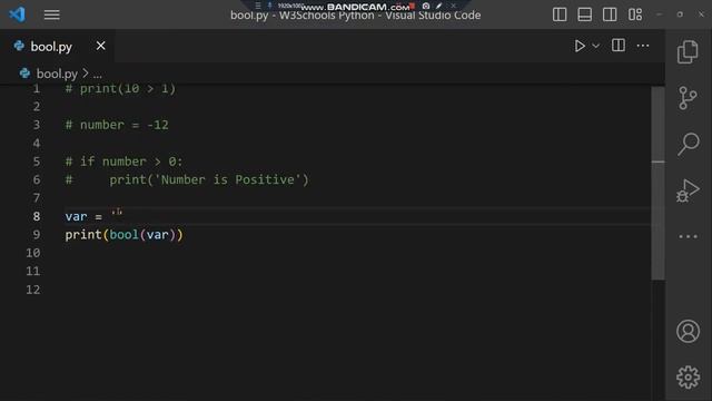 BOOLEANS | Python W3Schools Course for Beginners #6 | Hindi смотреть онлайн