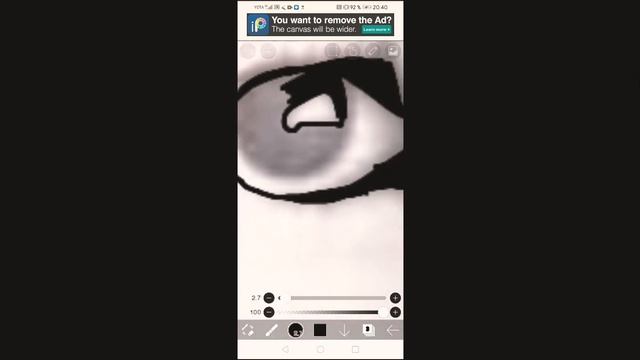 Рисуем эскиз девушки на idispaint X смотреть онлайн