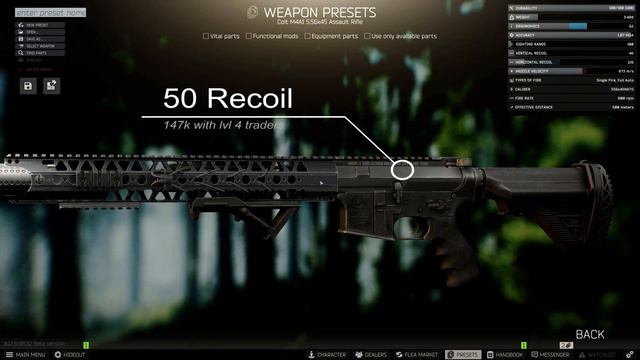 Escape From Tarkov 12.9 | Budget M4 Modding Guide | Low recoil Builds смотреть онлайн