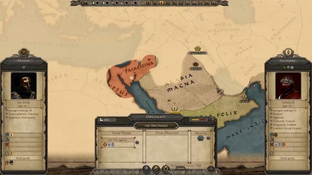 HIMYAR CAMPAIGN - Total War Attila - Empire of Sands #1 смотреть онлайн