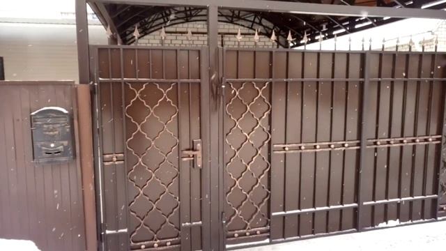 03.02.2024 Изготовили и установили ворота с калиткой в пригороде города Барнаул смотреть онлайн
