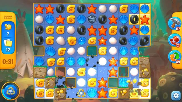 Fishdom level 2222 (iOS, Android) смотреть онлайн