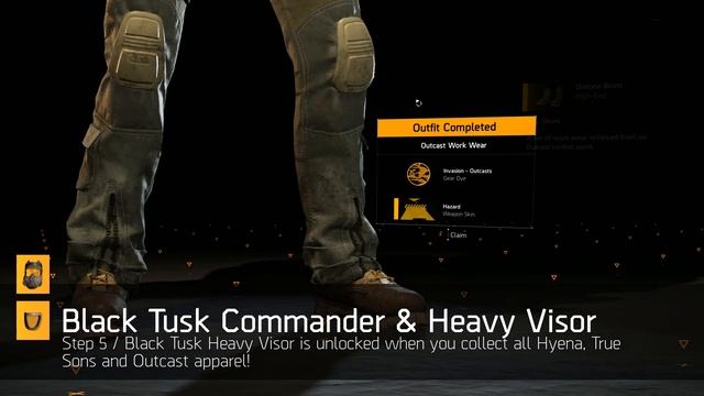 How to get Black Tusk Commander and Heavy Visor Masks in the Division 2 смотреть онлайн