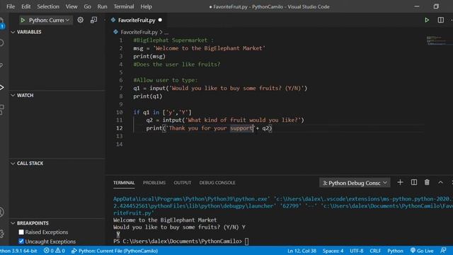 Build console App in Python! смотреть онлайн