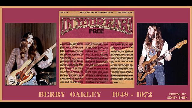 BERRY OAKLEY  9/16/71  MOUNTAIN JAM   BASS  SOLO