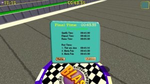 Playing Marble Blaster: The Original Version of Marble Blast Gold