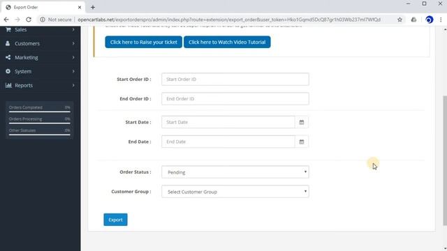 Opencart Export Orders to Excel Pro - Lesson 2 : How to Export Order Excel смотреть онлайн