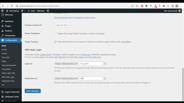 Como mudar o Acesso Padrão ao WP-ADMIN no seu WORDPRESS!! (WP Seguro) смотреть онлайн