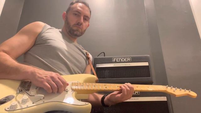 Demo of Fender Bassbreaker 007 Amp with a Stratocaster and Backing Track смотреть онлайн
