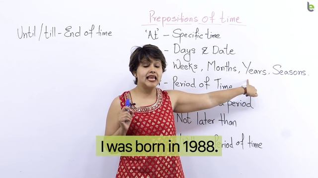 Prepositions Of Time - AT, ON, IN, FOR, SINCE, DURING, WITHIN, BY, UNTIL | English Grammar Lesson
