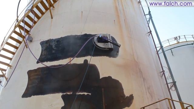 Cost-efficient tank cleaning with high-pressure jet systems. Container & tank renovation with robot смотреть онлайн