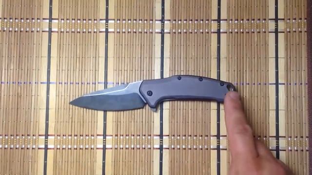 Kershaw 1776GRYBW Link Gray.Нож,мимо которого не возможно пройти.