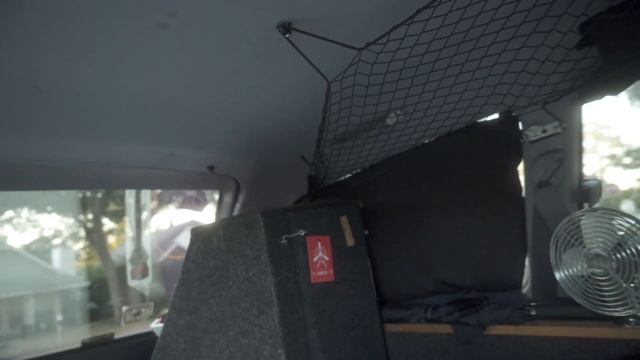 Toyota Previa Minivan Camper Conversion for Solo Van Camping with a Dog | Estima van Build смотреть онлайн