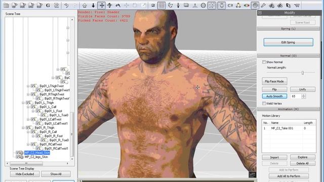 Auto Smooth 3DXchange смотреть онлайн
