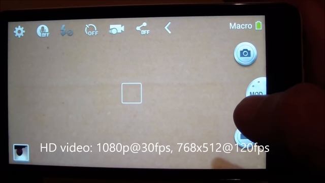 Samsung Galaxy Camera And SlowMotion Demonstration