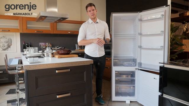 GORENJE RK4172ANX | alulfagyasztós hűtőszekrény bemutató videó смотреть онлайн