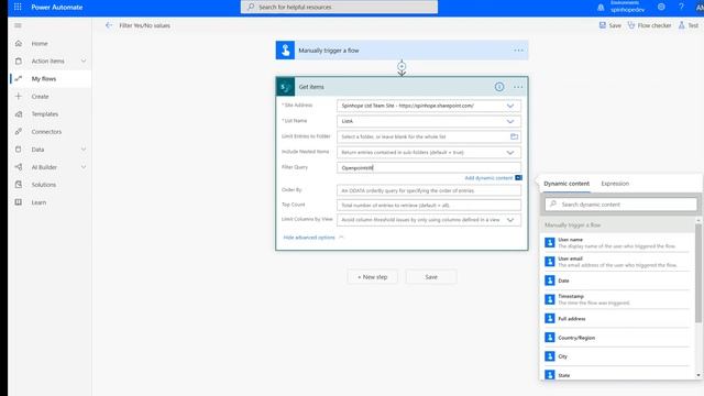 Power Automate - How To Filter SharePoint List Yes/No (Boolean) Column смотреть онлайн