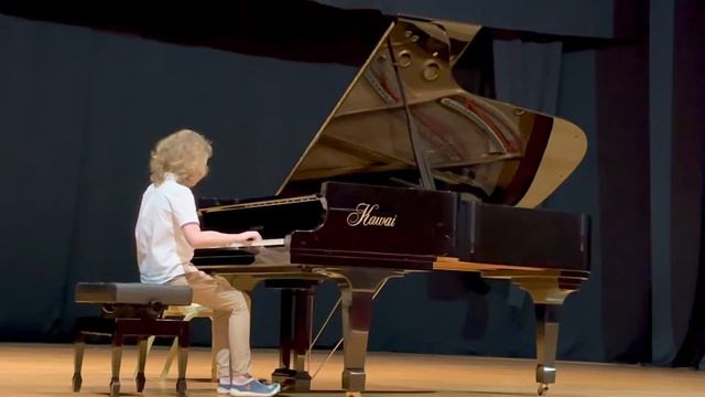 F. Liszt - Consolation / Ф. Лист - Утешение. Richard Rait 11 Yo Piano 🎹