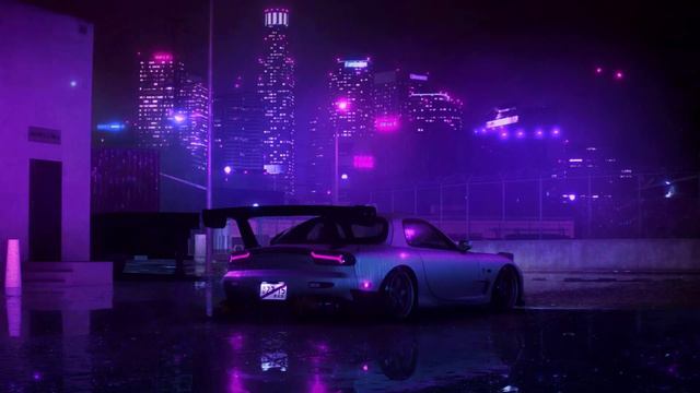 Mazda RX-7 - Fond d'écran Animé de Voiture - смотреть онлайн