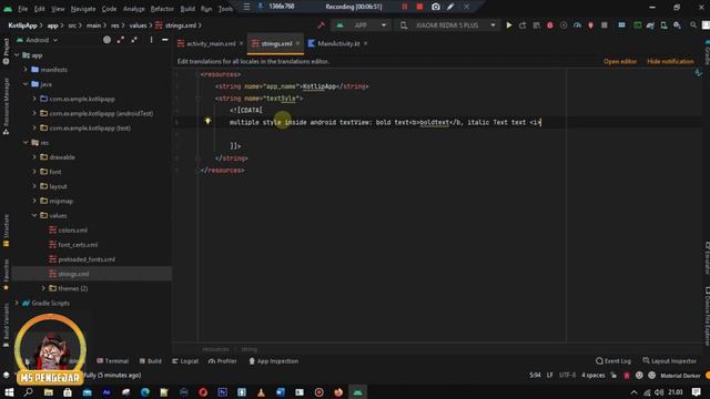 How to create multiple styles inside a TextView on Android Studio Kotlin | Terbaru 2023 смотреть онлайн