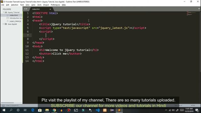 jQuery Tutorial for beginner In Hindi | How to use jQuery (Part-02) | CSEtutorials смотреть онлайн