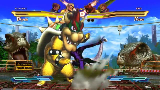 Street Fighter x Tekken: Batman & Joker vs Mario and Bowser смотреть онлайн