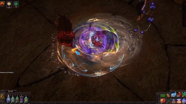 POE 3.22 Cold Blade Vortex (Occultist): Uber Searing Exarch смотреть онлайн