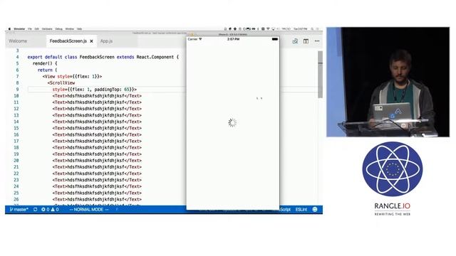 Part 4: Forms with @notbrent at React Native Workshop with @expo_io at @ReactEurope 2017 смотреть онлайн