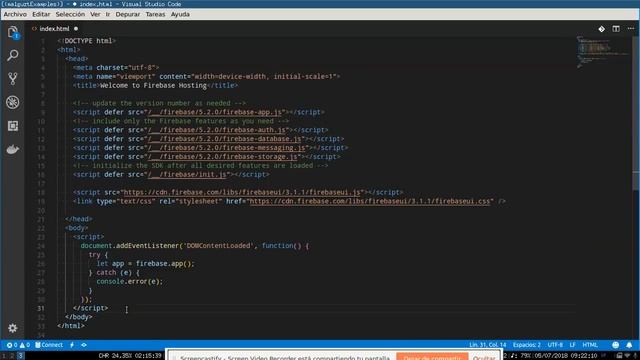 Como hacer login OAuth con firebase смотреть онлайн