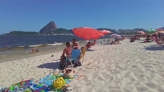 Walking On Flamengo Beach ?? | Rio De Janeiro, Brazil | 4K 2021