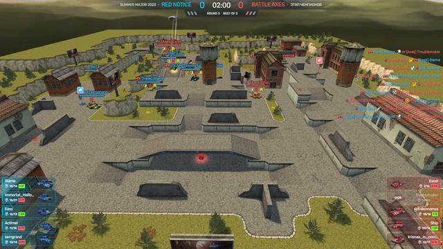 RED NOTICE vs BATTLE AXES | SUMMER MAJOR 2023 | ЭТАП ЧЕМПИОНОВ | 07.07.2023 смотреть онлайн