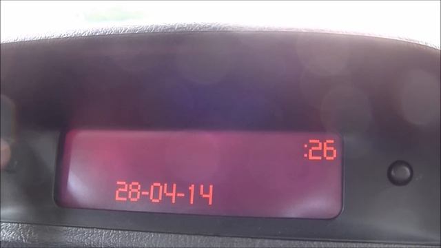 how to set and change the date and time on a peugeot 307,206 смотреть онлайн