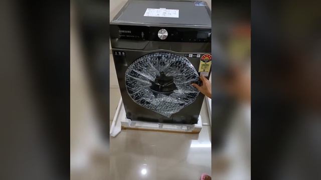 SAMSUNG FRONT WASHING MACHINE 7 Kg, WIFI ENABLED, AI CONTROL, ECOBUBBLE TECHNOLOGY, WW70T502DAX смотреть онлайн