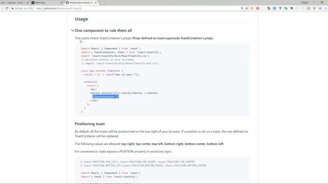 ReactJS Course (in English) - #13 - Toast смотреть онлайн