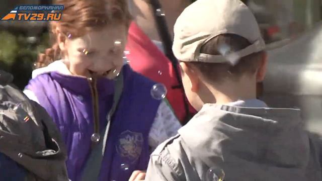 Шоу мыльных пузырей. Северодвинск смотреть онлайн