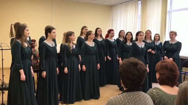 В.А. Моцарт «Репетиция концерта. Исполняет женский хор 3 курса ИИИ МПГУ. смотреть онлайн