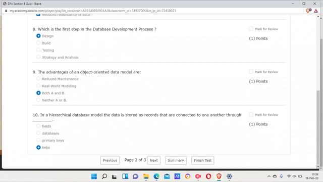 Oracle Academy DFO Section 1 Quiz ( Database Course) Database Foundation SECTION 1 #IT #Unversity смотреть онлайн