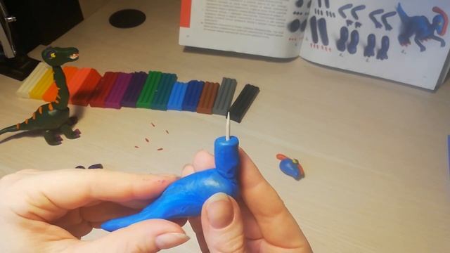 WOW! Parasaurolophus sculpt from clay! Лепим Паразауролофа из пластилина! смотреть онлайн