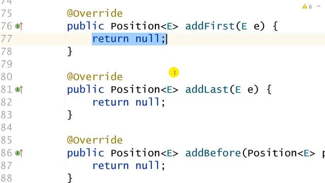 Lab 9: positional List and Iterator смотреть онлайн