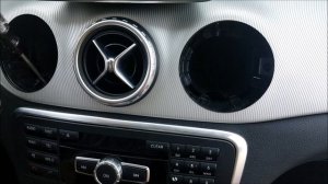 How to Remove Radio / Navigation from Mercedes GLA250 2013 for Repair.