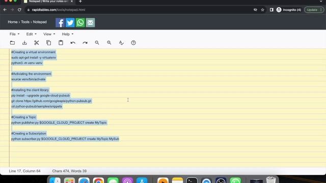 Google Cloud Pub/Sub: Qwik Start - Python || GSP094 || Google Cloud Study Jam Solution смотреть онлайн