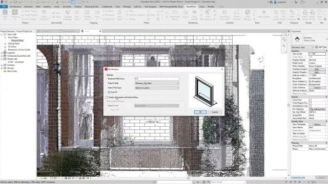 How to use the Window Fitter tool in CloudWorx for Revit - 90 Second Workflows смотреть онлайн
