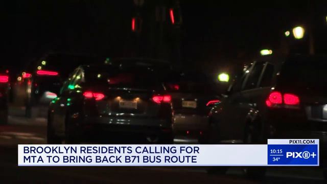 Brooklyn residents call on MTA to restore B71 bus route смотреть онлайн