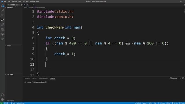 [Nhập môn lập trình] COM108 Lab 5 Bài 2: Kiểm tra năm nhuận / không nhuận (Source Code Download) ✔ смотреть онлайн