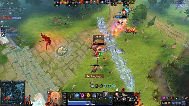 30 ТИР инвокера потеет | Dota 2 Invoker смотреть онлайн