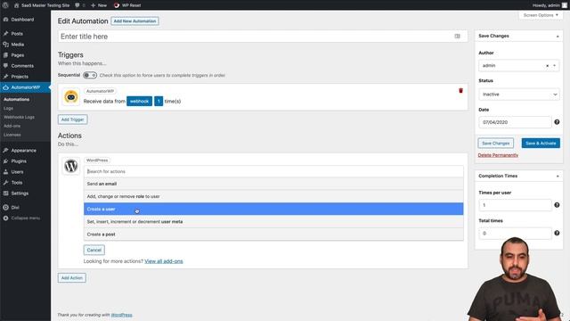 How to add WEBHOOKS to WordPress with AutomatorWP смотреть онлайн