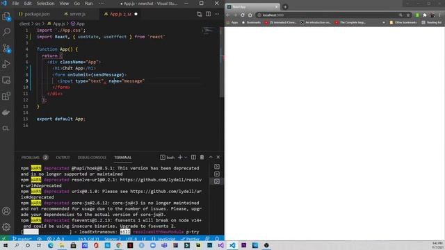 ? Create a simple Chat App with socket.io (React + Node) смотреть онлайн