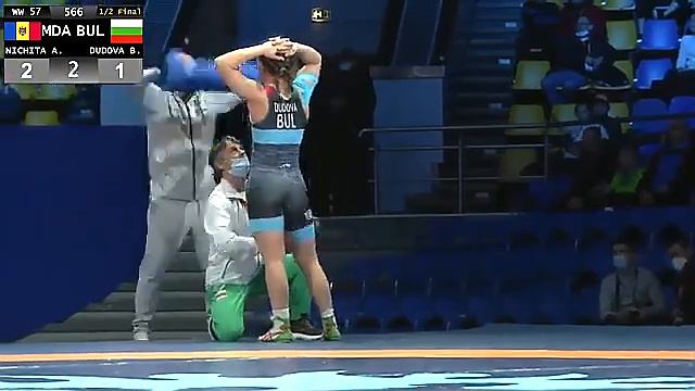 Nichita (MDA) - Bubova (BLR) Kiev 2021 смотреть онлайн