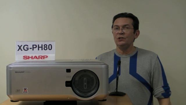 3D проектор SHARP XG-PH80 смотреть онлайн