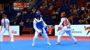 MOSCOW 2017 WORLD TAEKWONDO GRAND PRIX. Final W-49  KIM-PATTANAKIT